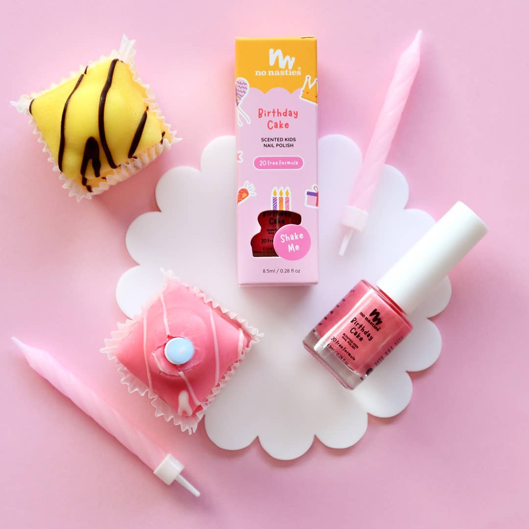 Vernis à ongles à base d'eau | Cerise | Rose vif