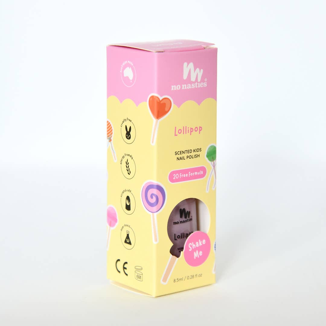 Vernis à ongles à base d'eau | Cerise | Rose vif