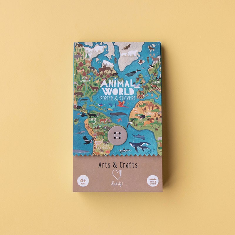 Affiche & autocollants | Londji | Animal world