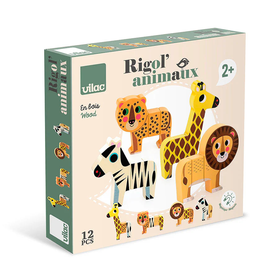 Jouet magnétique | Animaux de la Savane