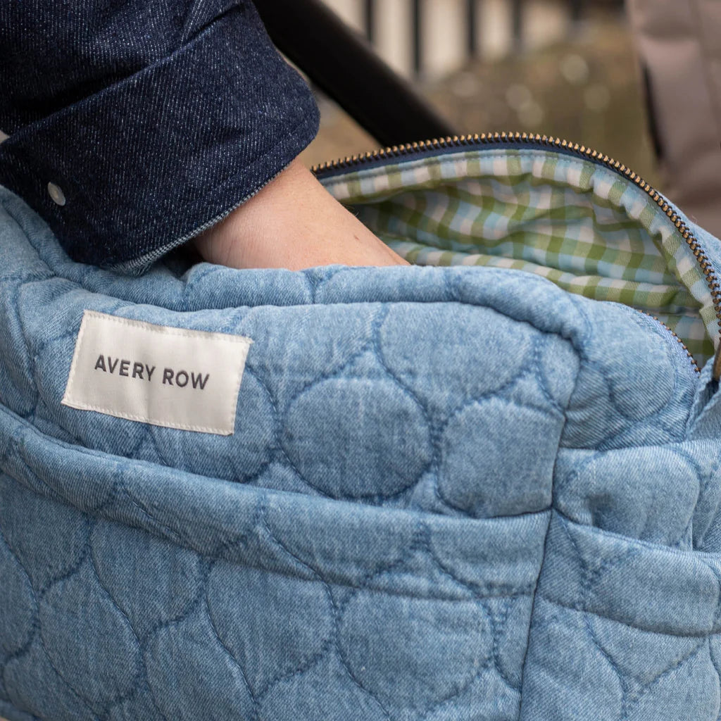 Pram Organiser Bag | Denim