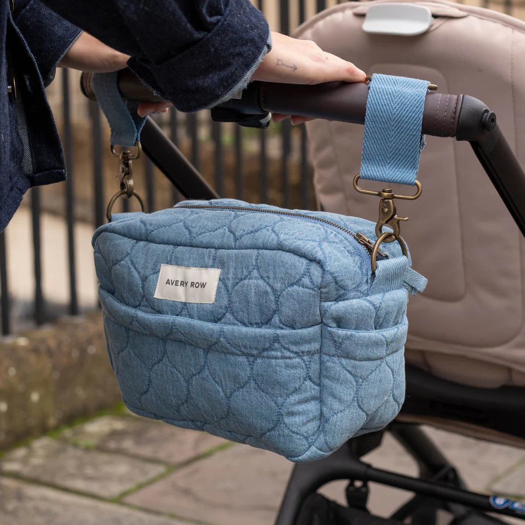 Pram Organiser Bag | Denim