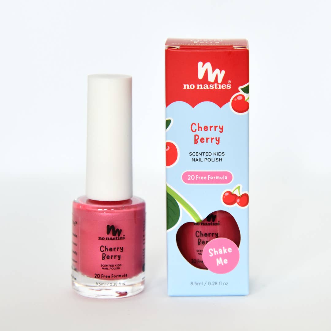 Vernis à ongles à base d'eau | Cerise | Rose vif