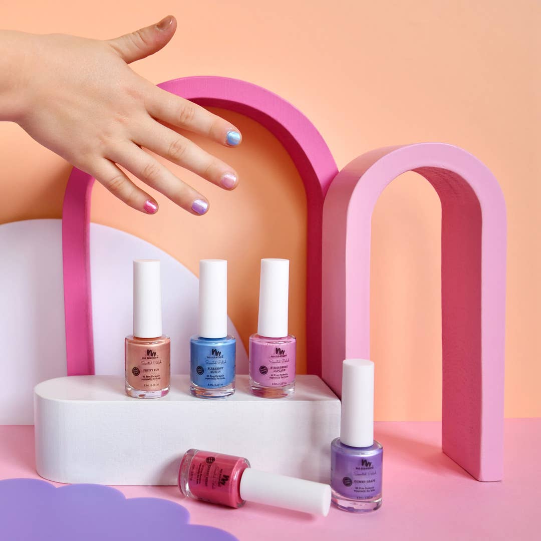 Vernis à ongles à base d'eau | Cerise | Rose vif