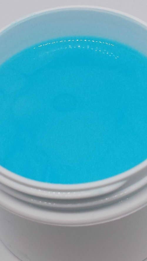 Peinture moussante nettoyante pour le corps | Bleu