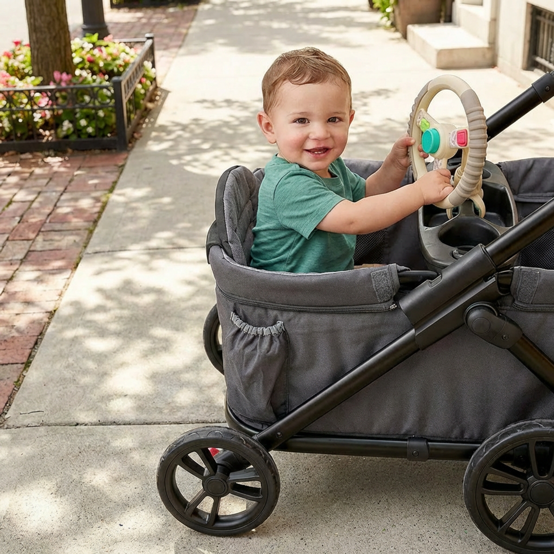 Jouet de poussette | Volant Bitzy Driver™