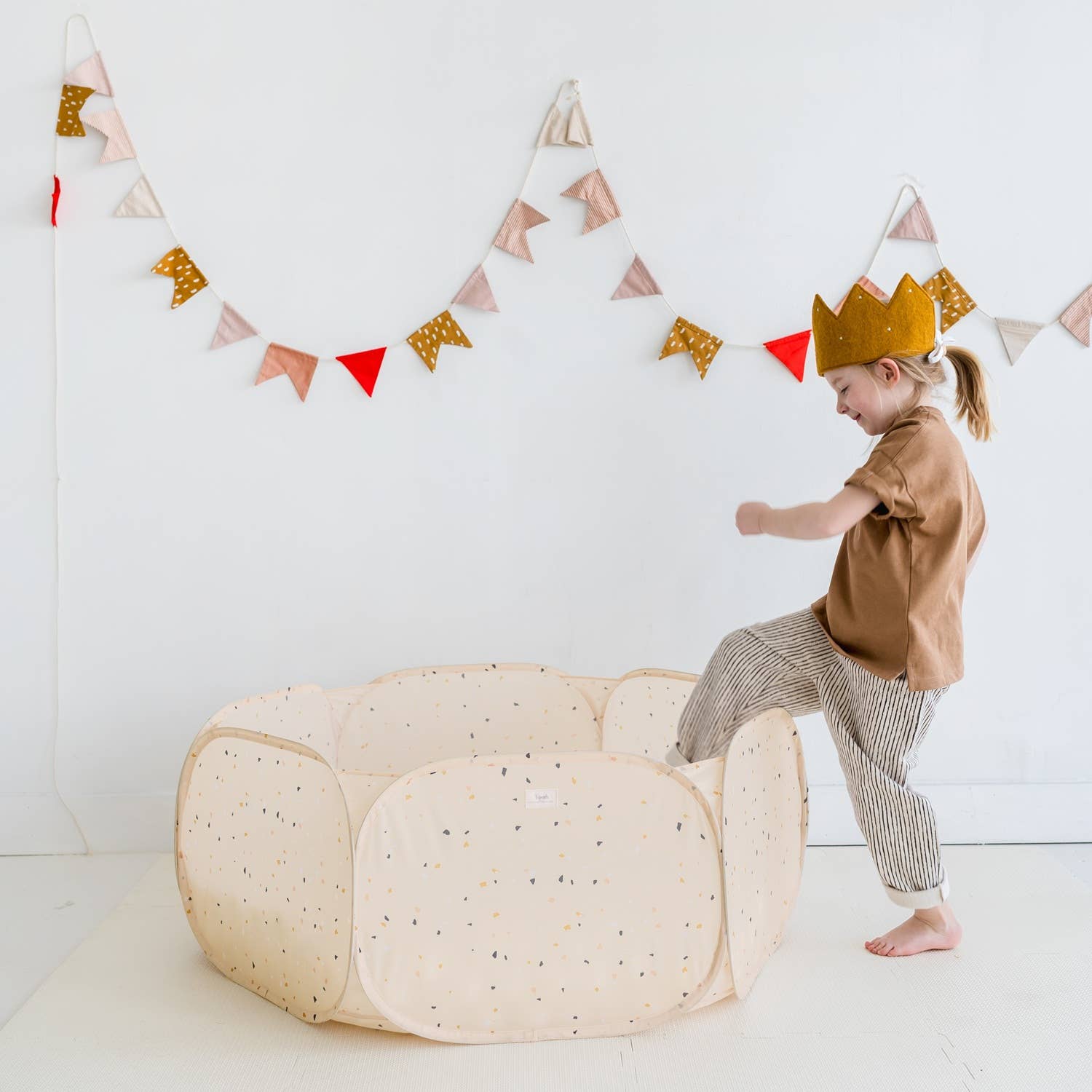 Recycled Fabric Ball Pit | Terrazzo