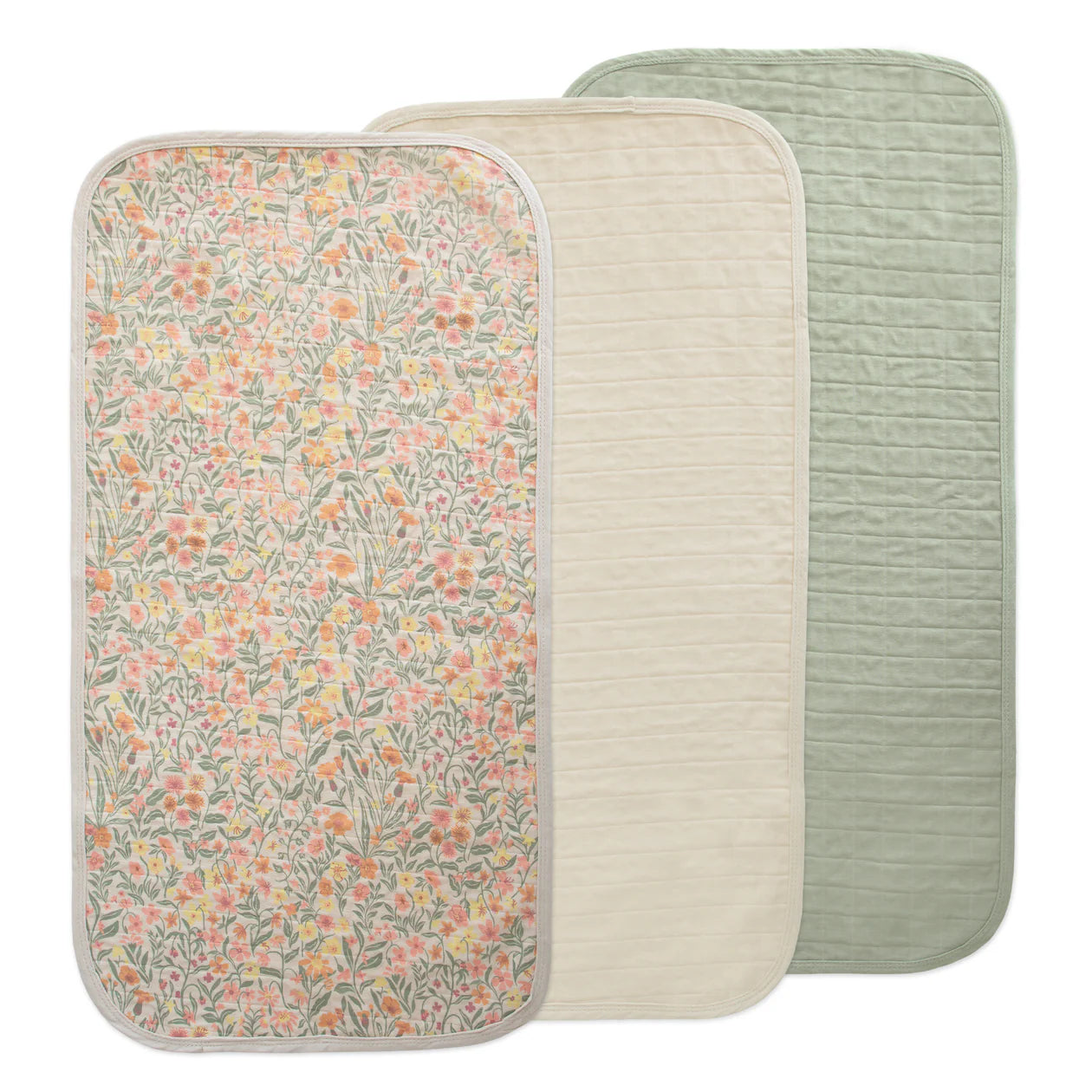Changing pad liner | 3-pack | Pastel Blooms