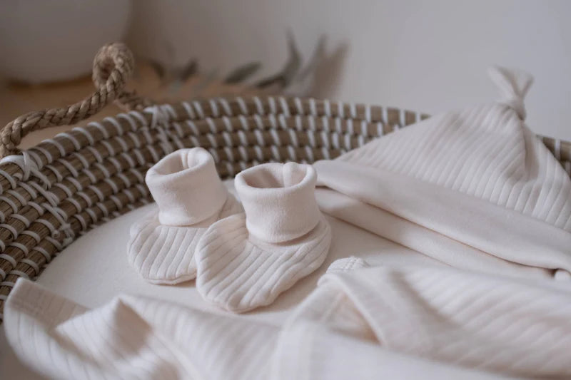 Chaussons en coton organique | Naturel