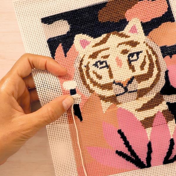 Atelier 64 Needlepoint | Canvas | Fauve