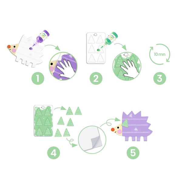 Magic Finger Paint | Small Forms