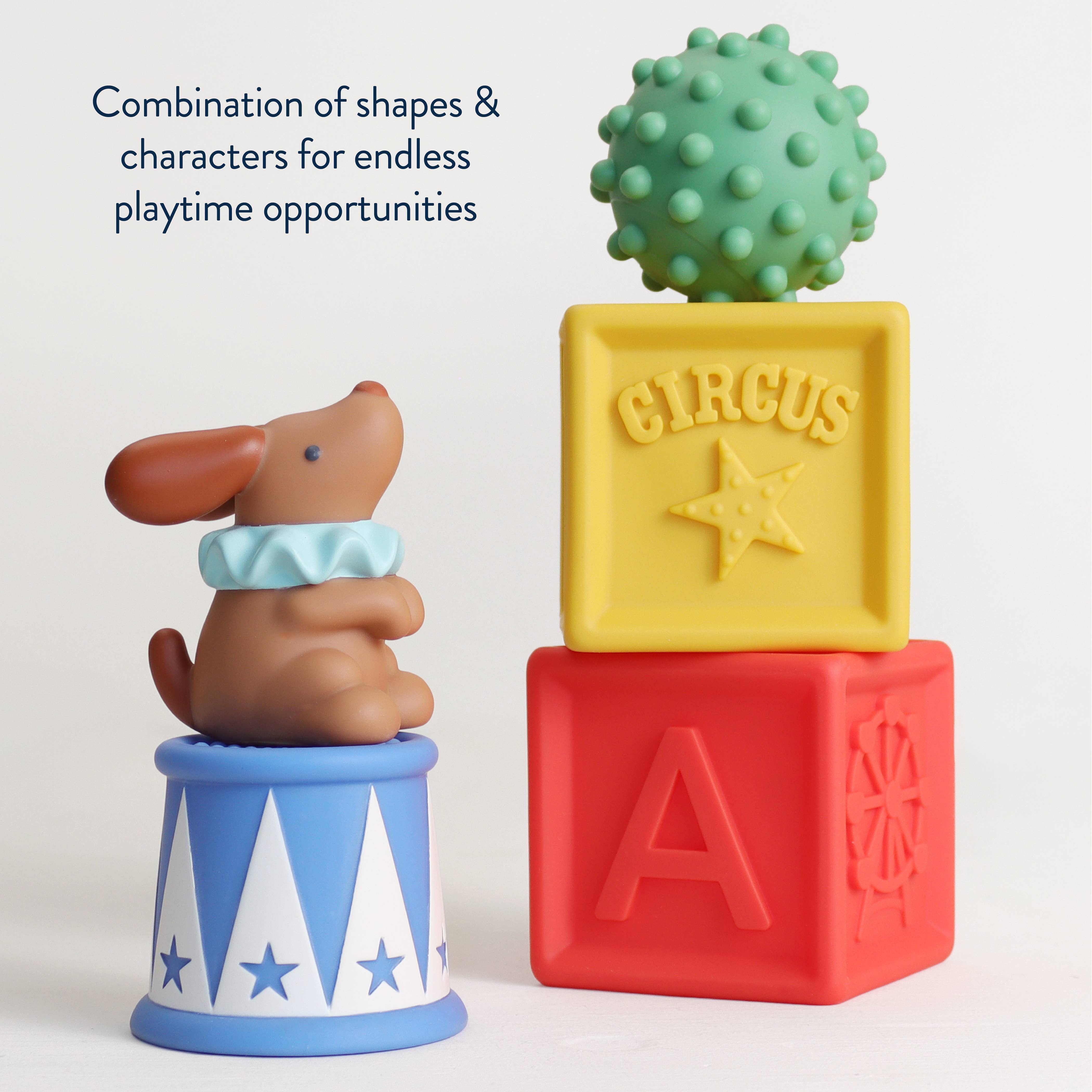Ensemble de jouets d'éveil | Itzy Blocks™ Cirque