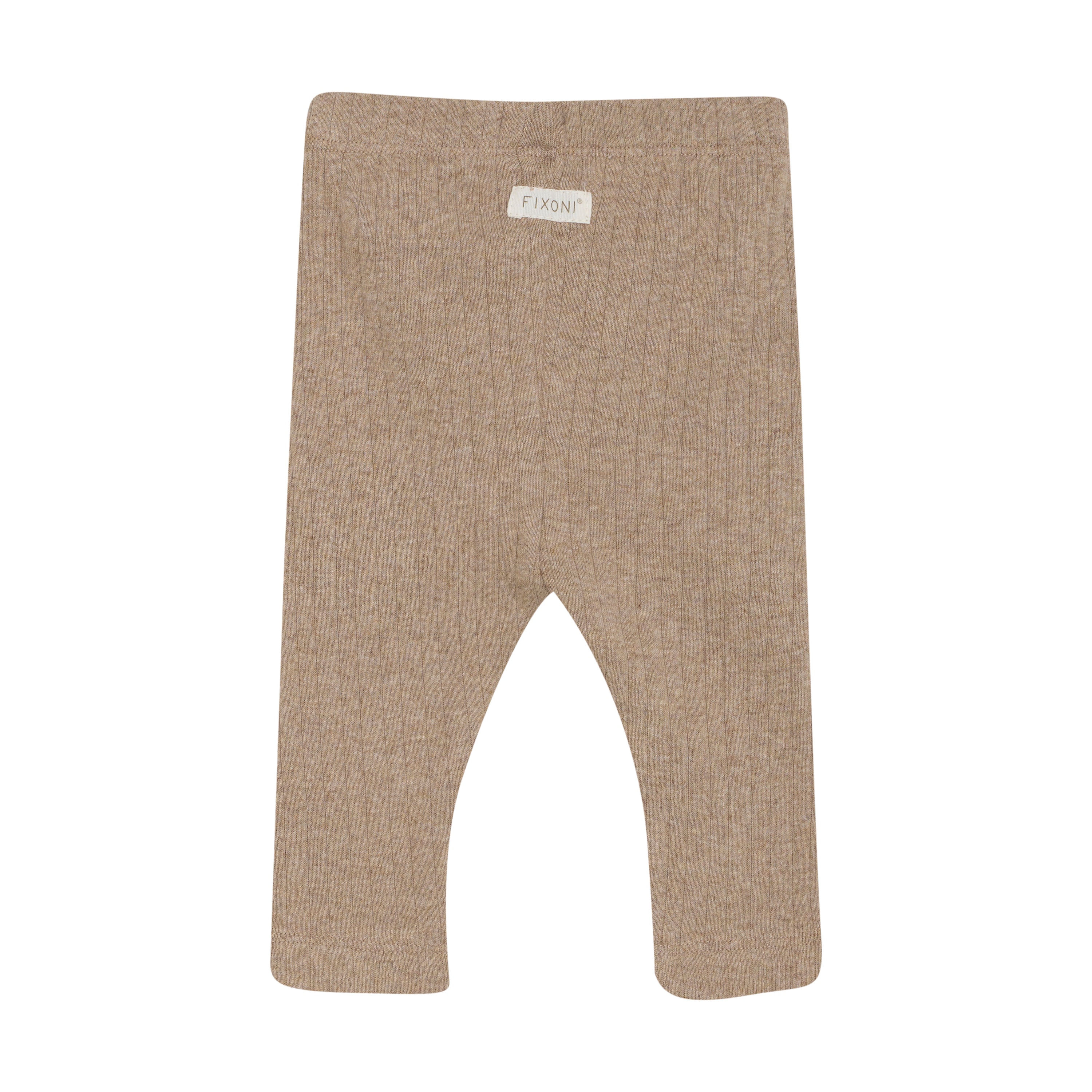 Pantalon bébé Fixoni mocha – coton biologique certifié GOTS, doux, confortable et unisexe, Olie & co