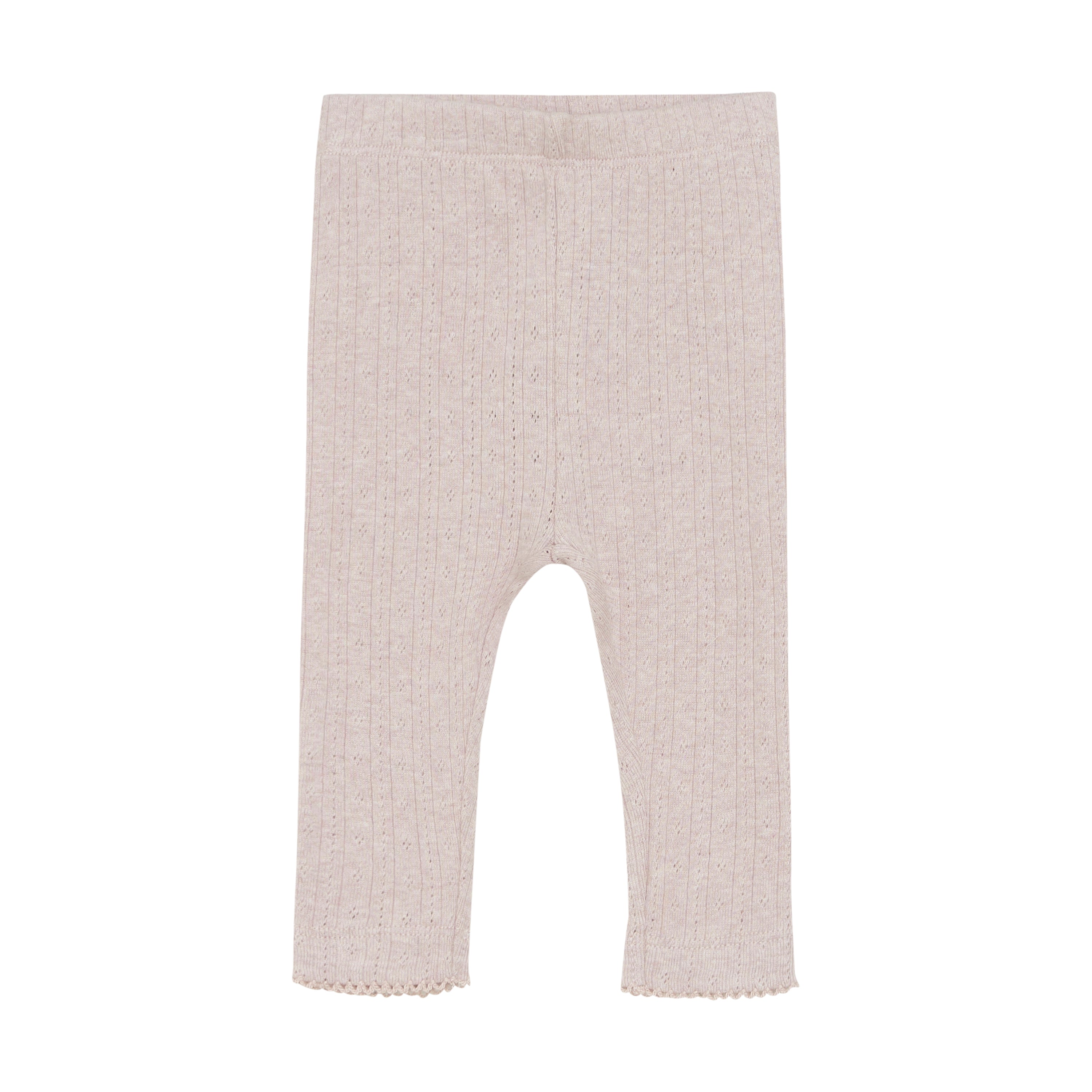 Pantalon bébé Fixoni vieux rose – coton biologique certifié GOTS, doux, respirant et confortable, Olie & co