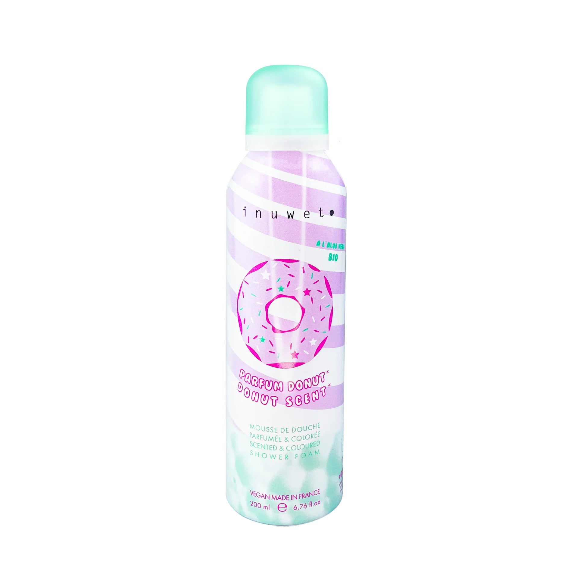 Blue shower foam | Donuts