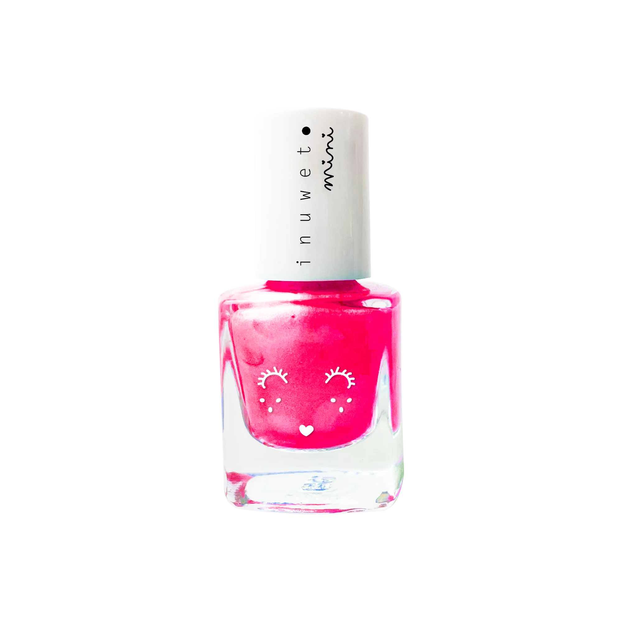 Vernis à ongles à base d'eau | Rose fluo | Bubble gum