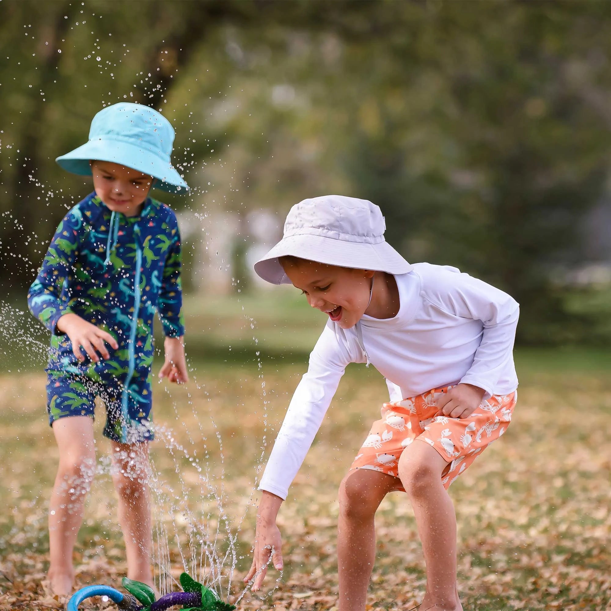 Chapeau de soleil ajustable imperméable | Gris nuage