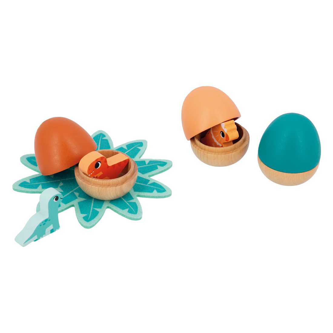 Jeu d'éveil | Oeufs surprise dinos