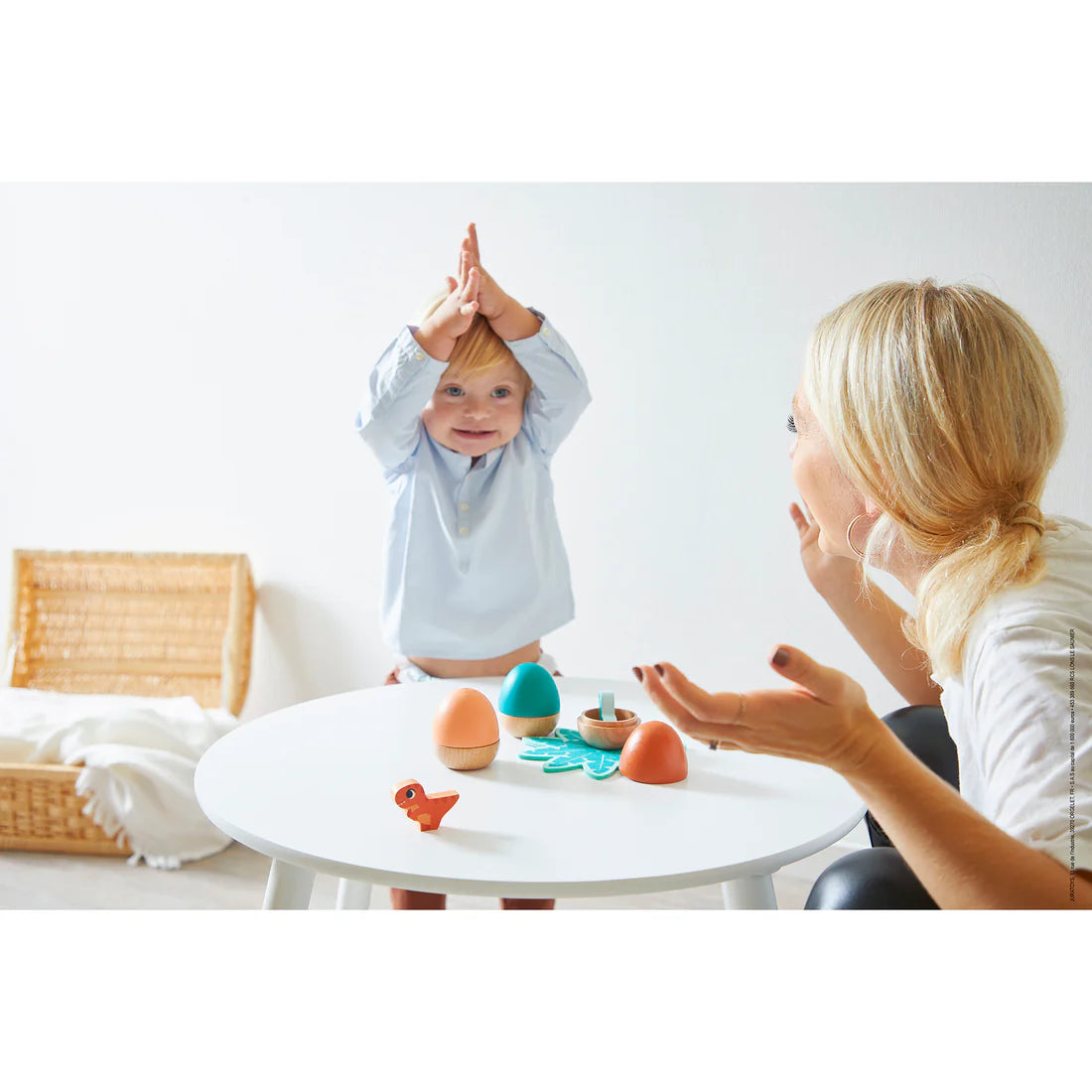 Jeu d'éveil | Oeufs surprise dinos