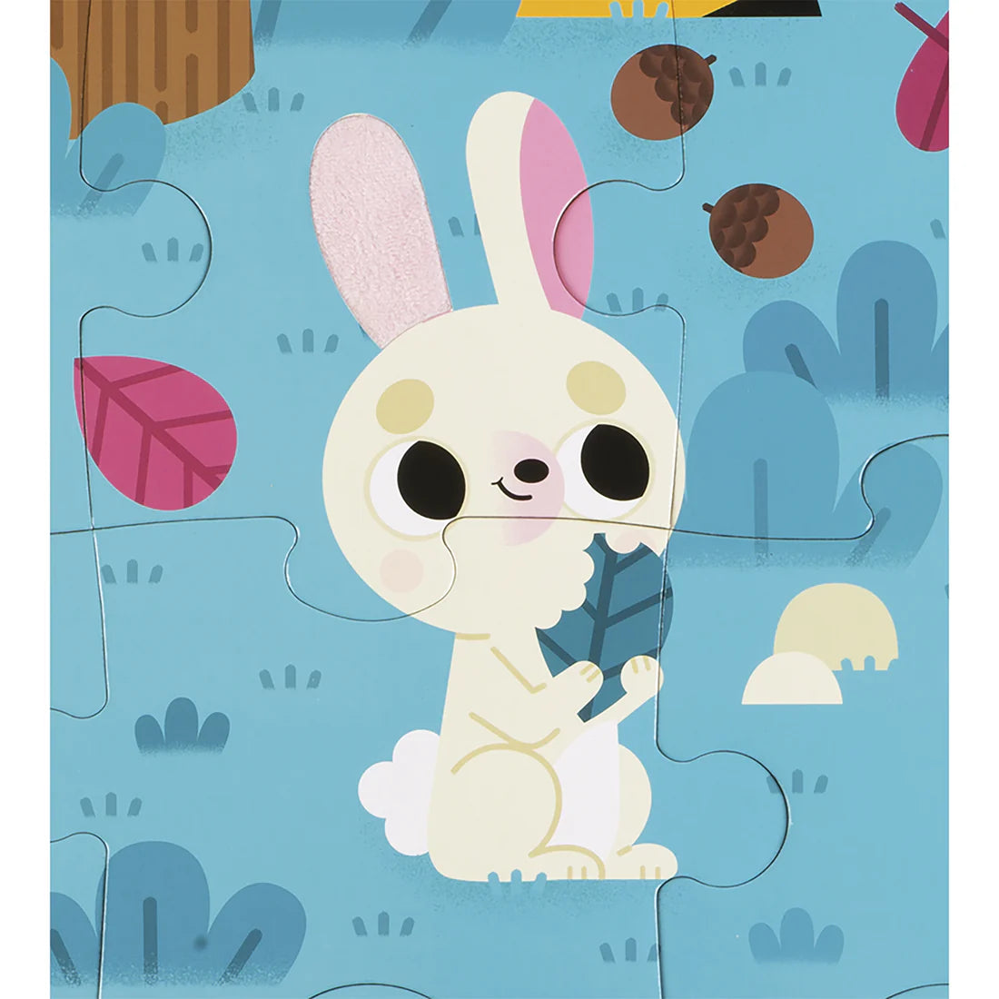 Puzzle tactile & sensoriel | Les animaux de la forêt