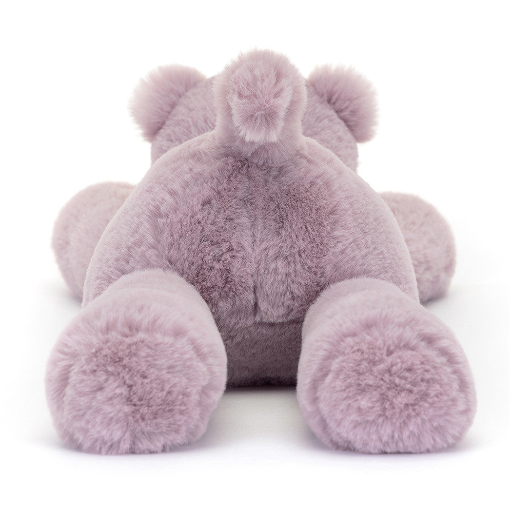 Peluche Jellycat | Hippopotame mauve smudge x Mini