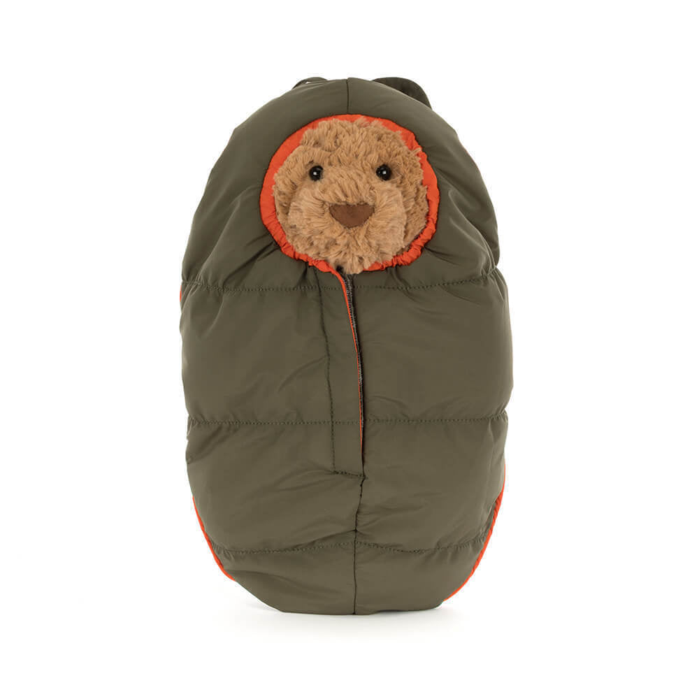 Peluche Jellycat | Ours Bartholomew en habit de randonnée