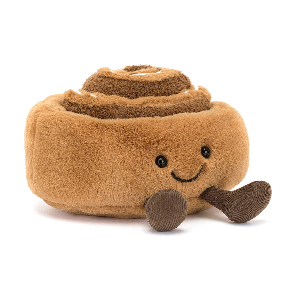 Peluche Jellycat | Brioche à la cannelle amusante