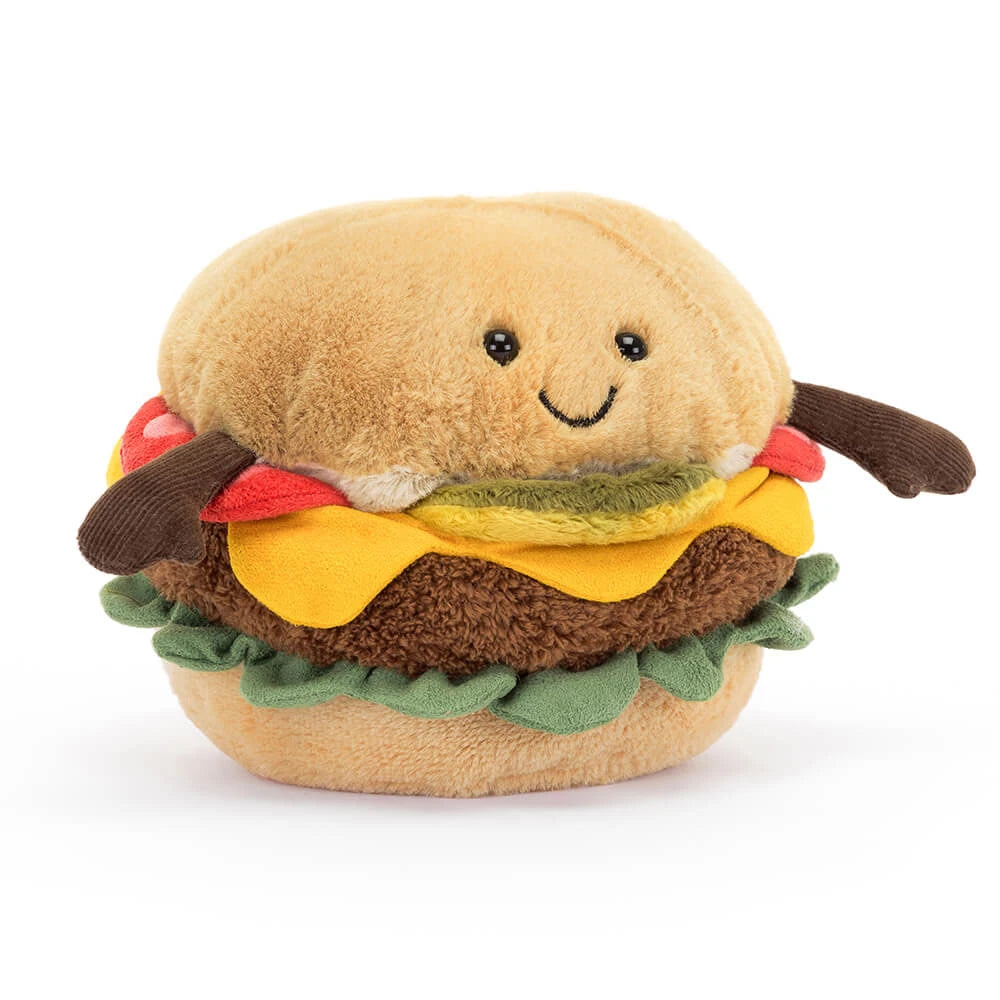 Jellycat plush | Amuseables Burger
