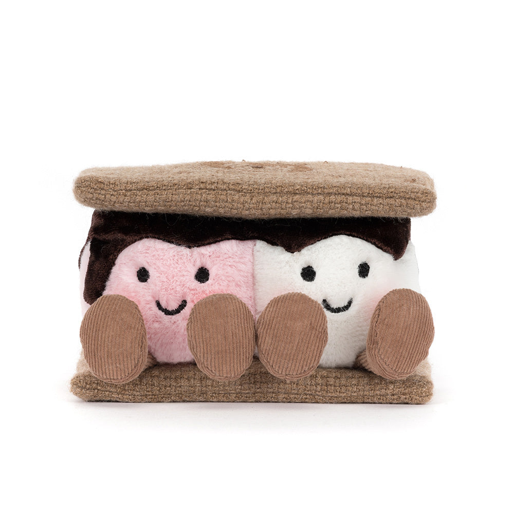 Peluche Jellycat | Guimauves S'mores amusants
