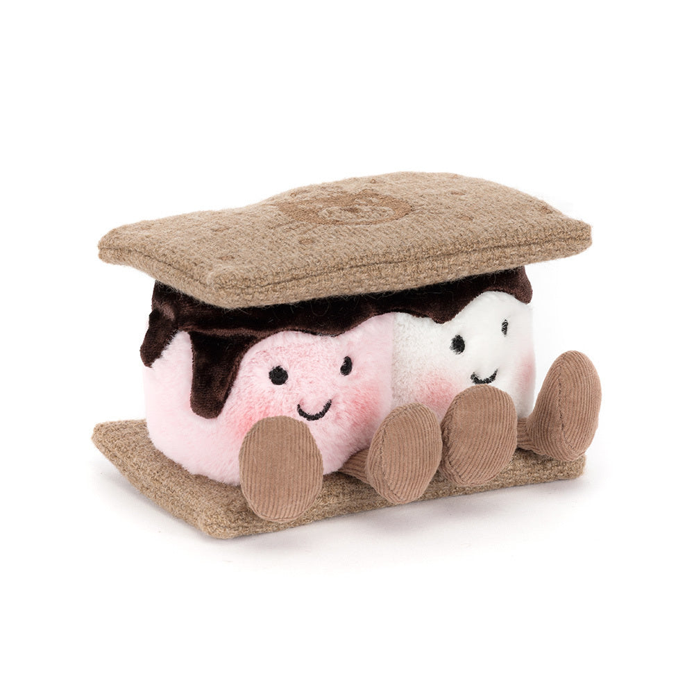 Peluche Jellycat | Guimauves S'mores amusants