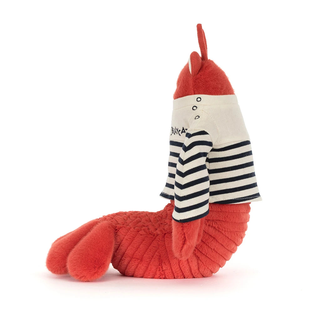 Peluche Jellycat | Larry le homard en tenue de marin