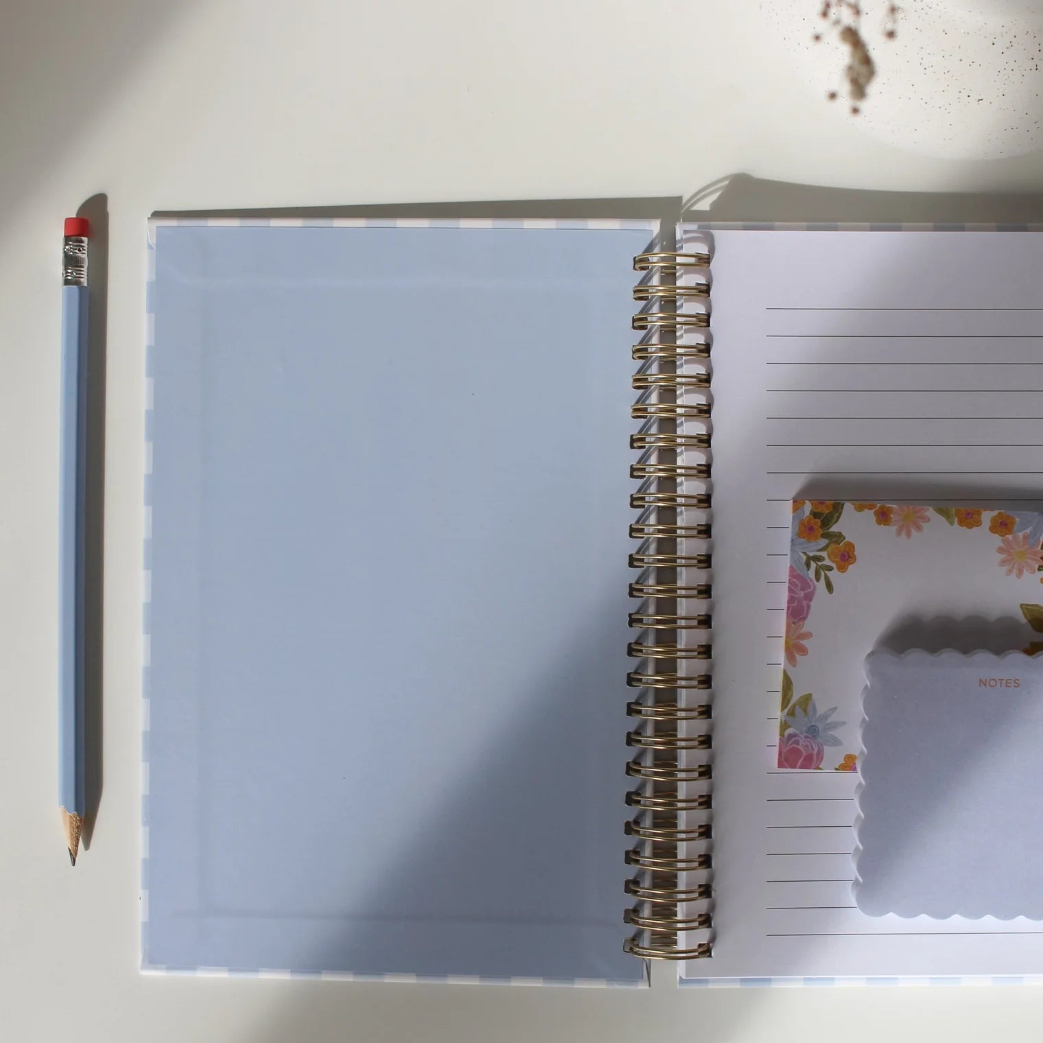 Notebook | Blue check