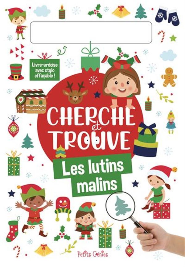 Livre | Cherche et trouve | Les lutins malins