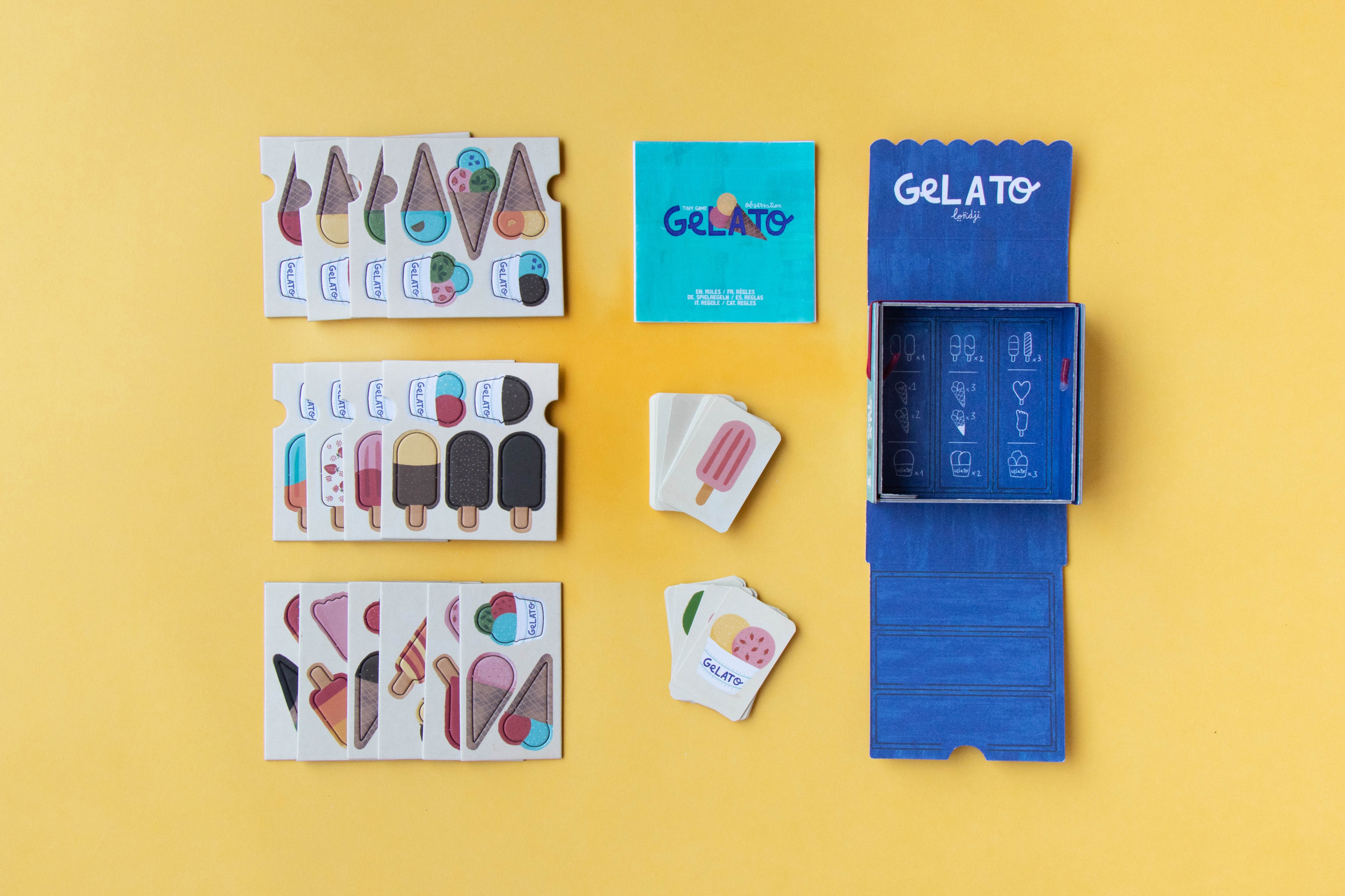 Mini jeu d'observation | Gelato