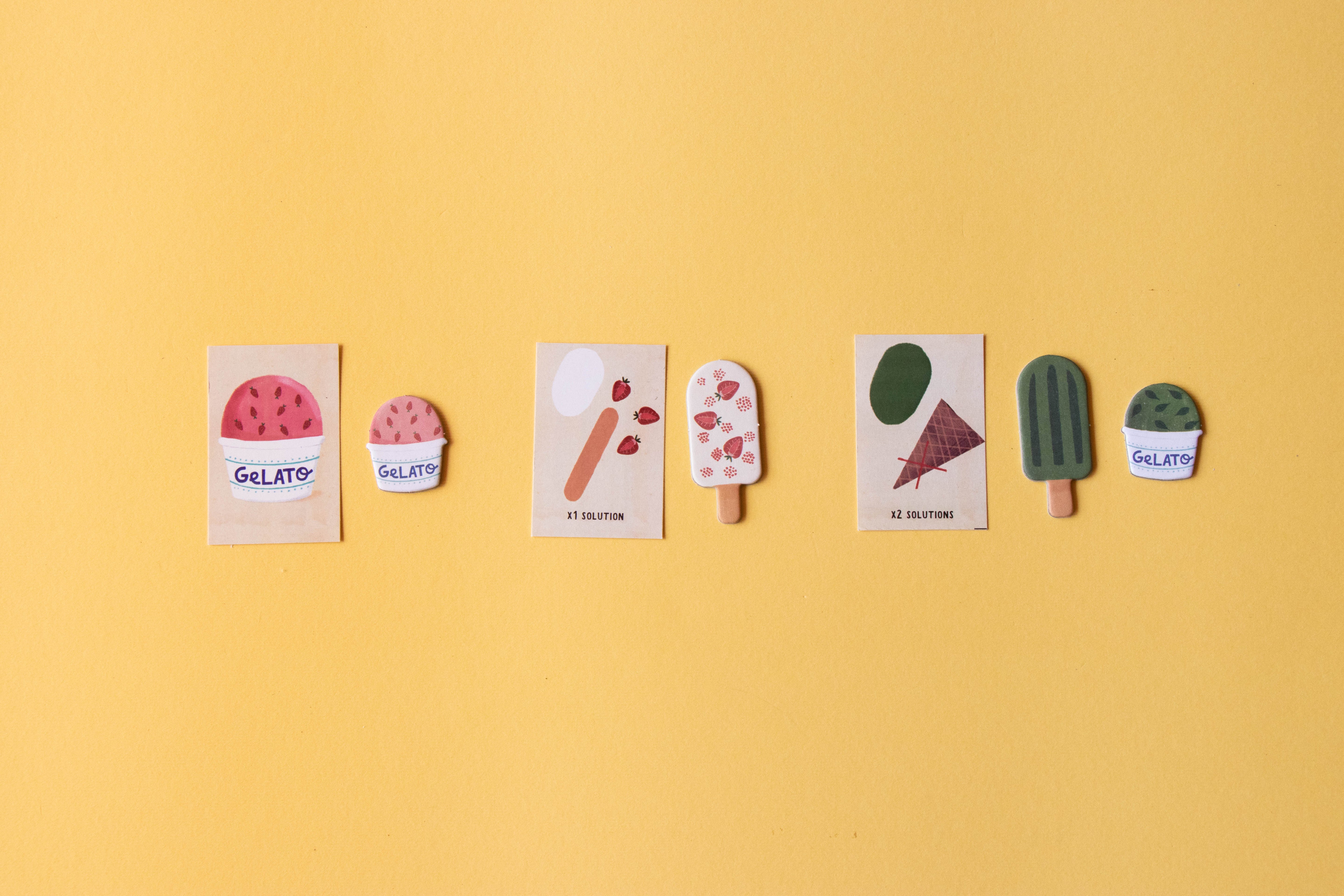 Mini jeu d'observation | Gelato