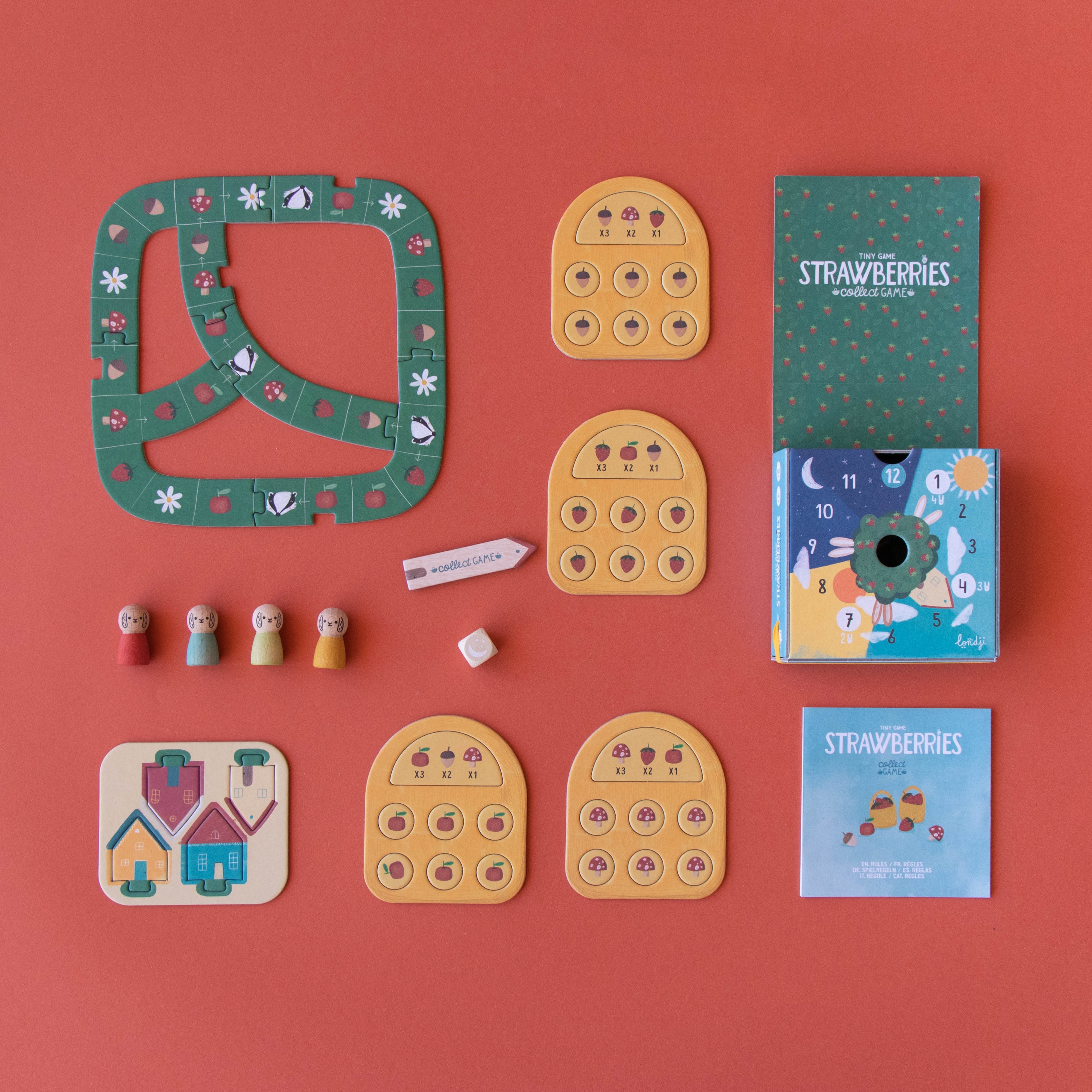 Tiny collect & strategy game | Strawberries