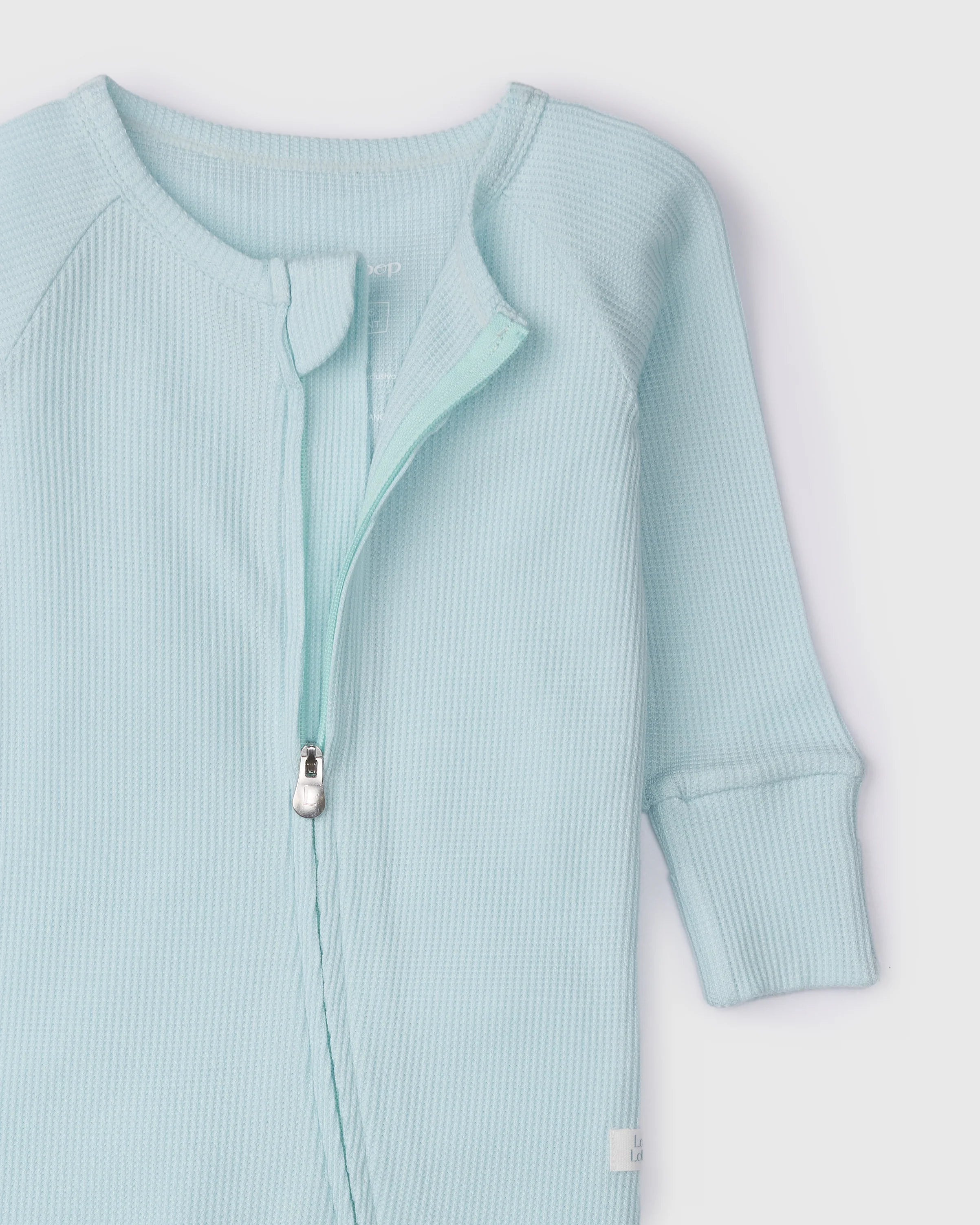 Pyjama gaufré | Turquoise