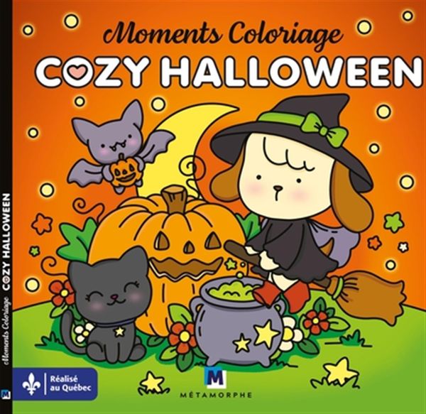 Coloriage détente | Cozy halloween