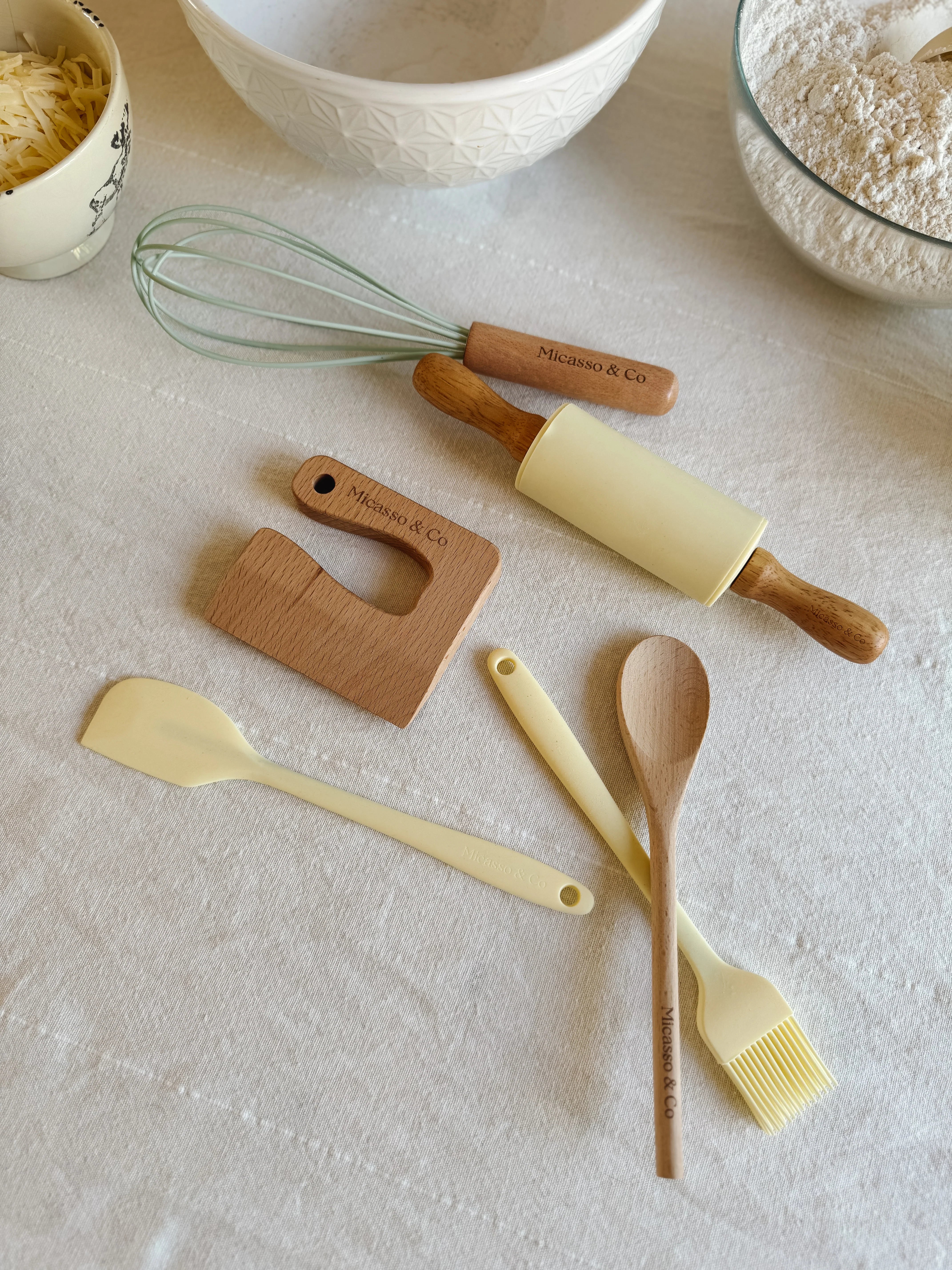 Ensemble mini-chef 7-en-1 | Ustensiles de cuisine