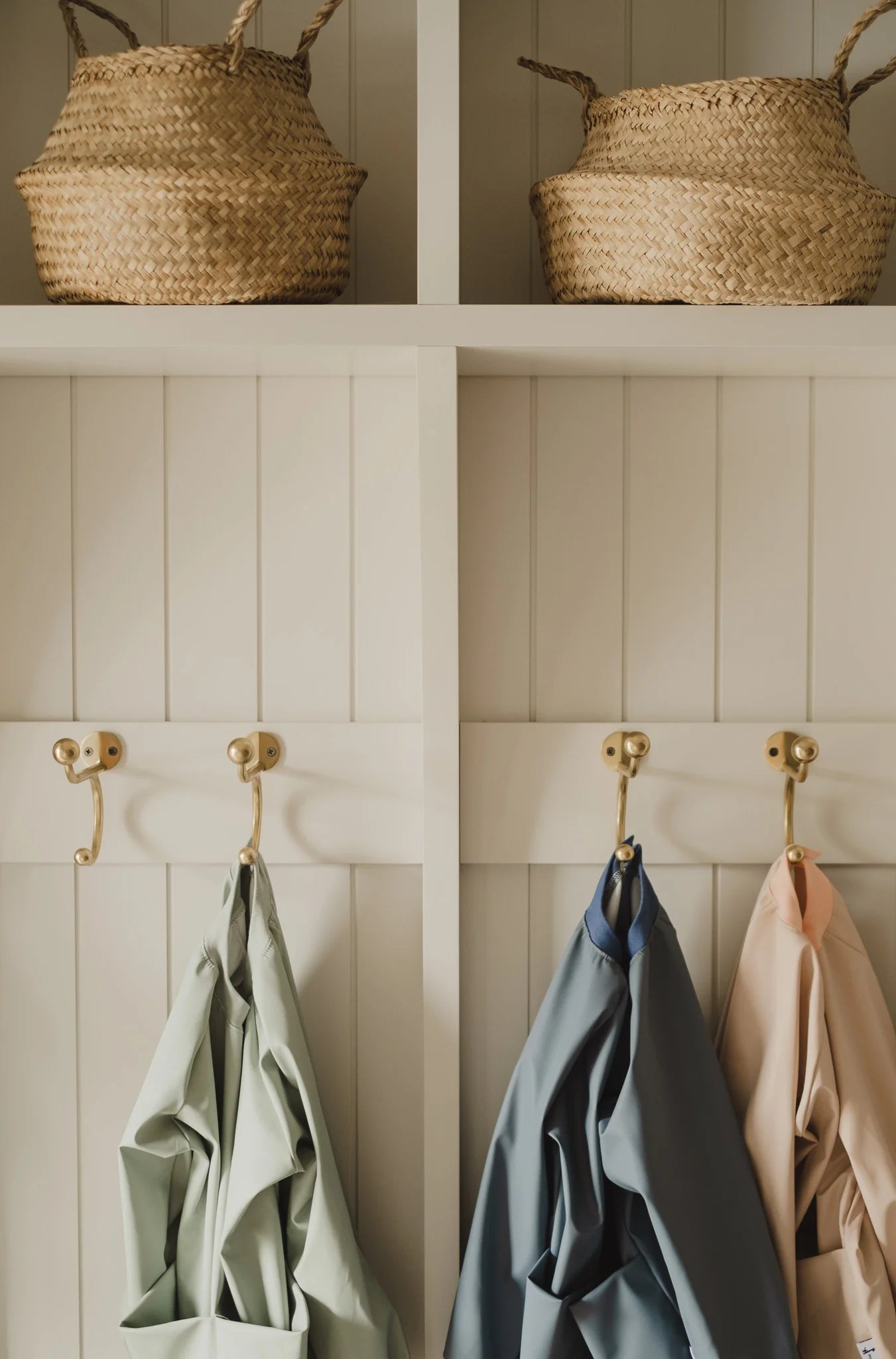 Waterproof artist's apron | Sage Gingham 