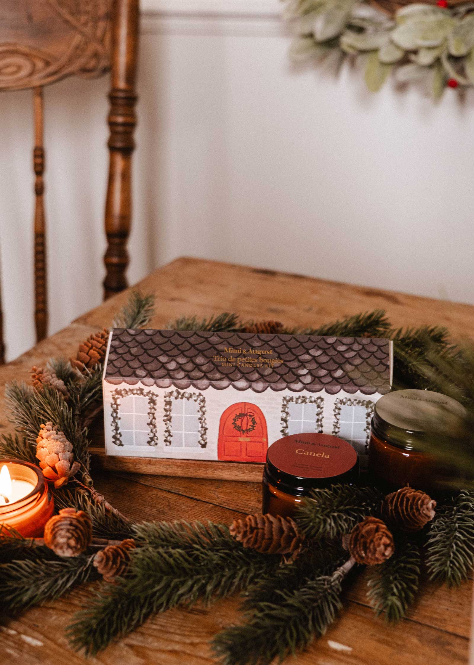 Candle Set | Christmas Little House Candle Set