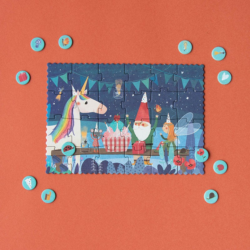 Mini puzzle | Licorne | 24 pcs