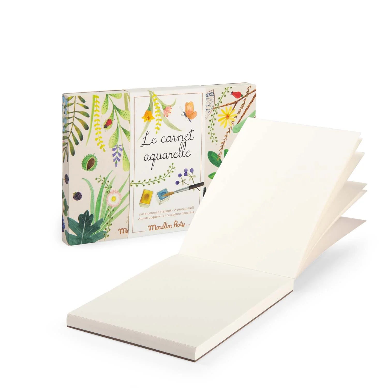 Carnet à aquarelle | Le botaniste