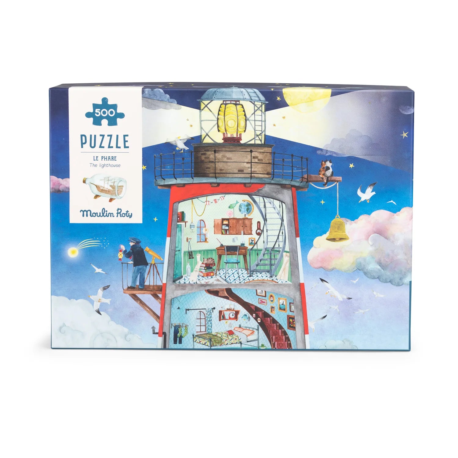 Puzzle L'explorateur | Lighthouse | 500 Pieces