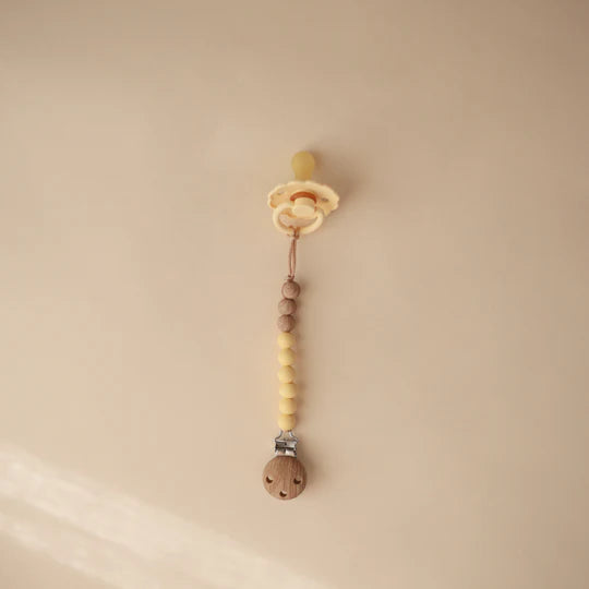 Attache-suce en silicone | Jaune