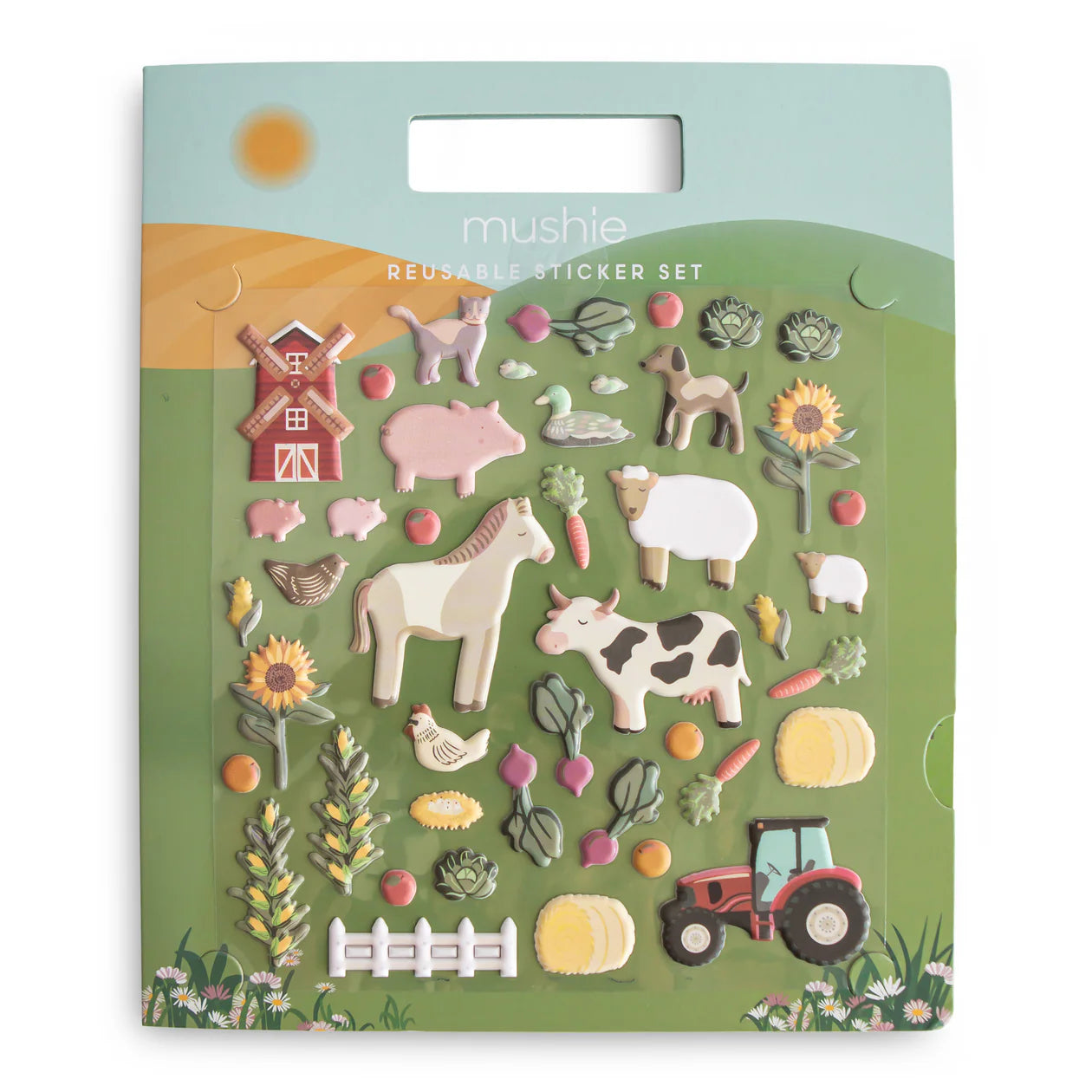 Reusable Stickers Set | Farm
