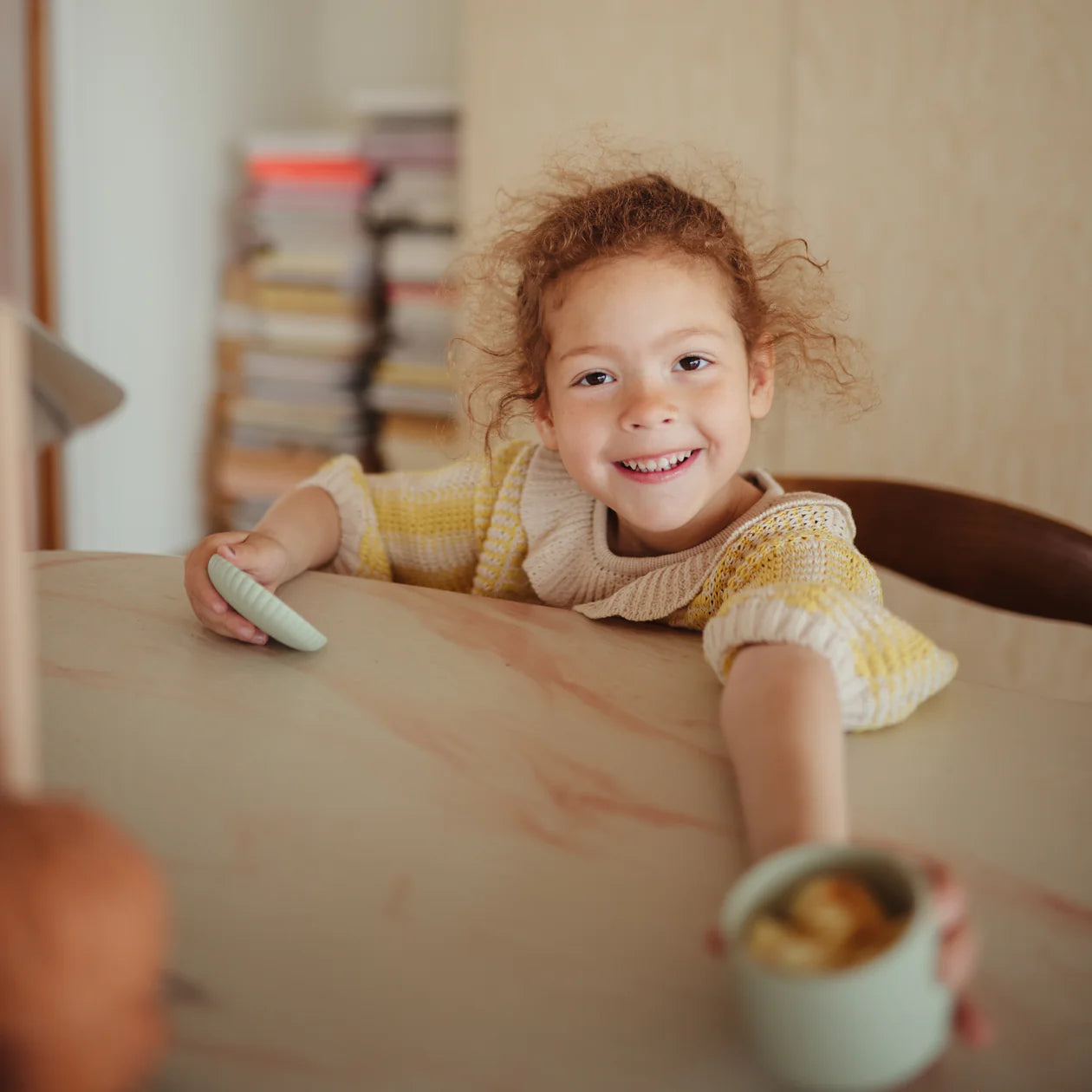 Silicone Baby Food Containers | Thyme, Cambridge Blue & Sand