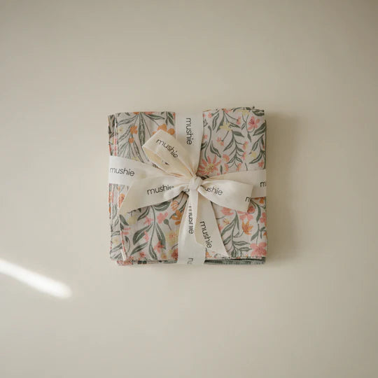 Muslin Washcloths | Pastel Bloom