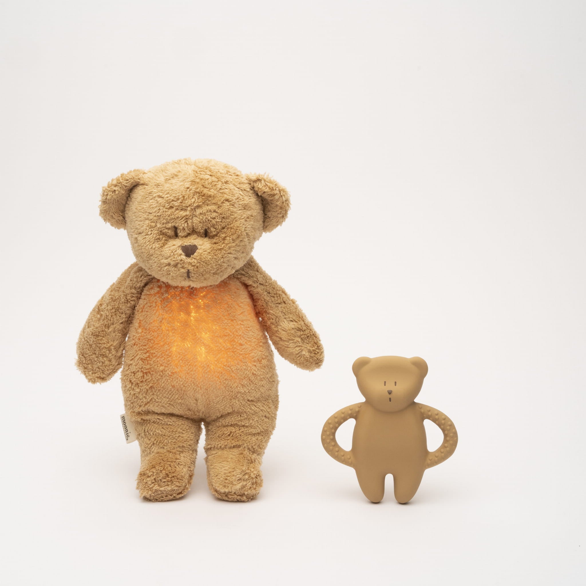 Natural Rubber Teether | Teddy Cappuccino