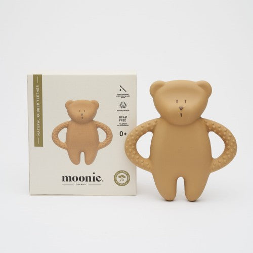 Natural Rubber Teether | Teddy Cappuccino